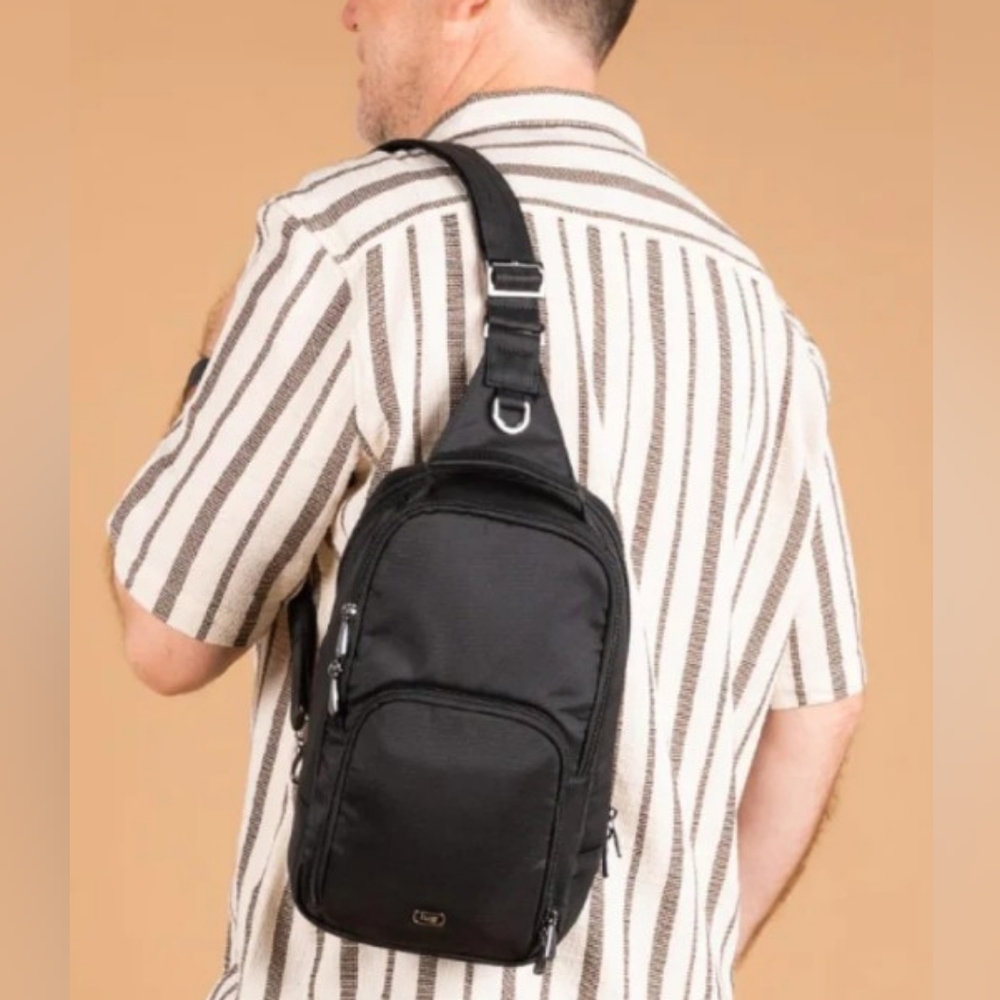 LUG Starboard Brushed Sling Bag - Brushed Camo Olive - Picture 5 of 12